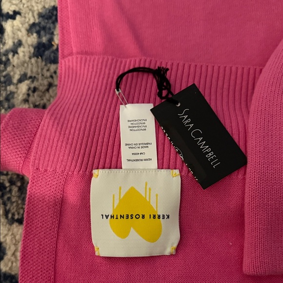 Pink 'Loved' Scarf and Beanie Set - Picture 4 of 6